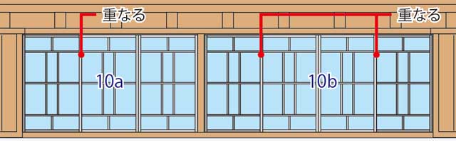 photo_GM店看板建築 窓枠セット