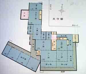 photo_高知城本丸御殿間取図